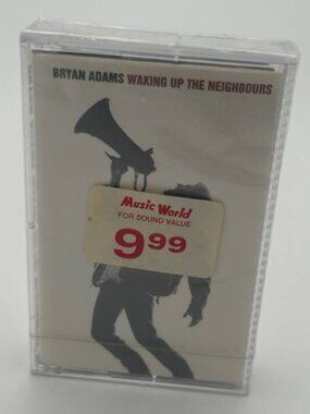 Bryan Adams Waking Up The Neighbours Cassette Tape Sealed